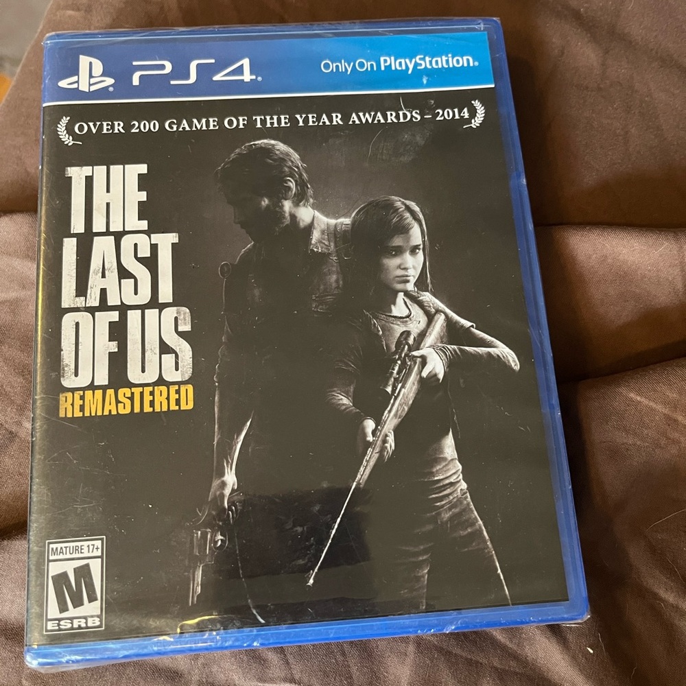 PlayStation 4 PS4 Last Of Us Remastered Game Case Manual Sealed New Video Game